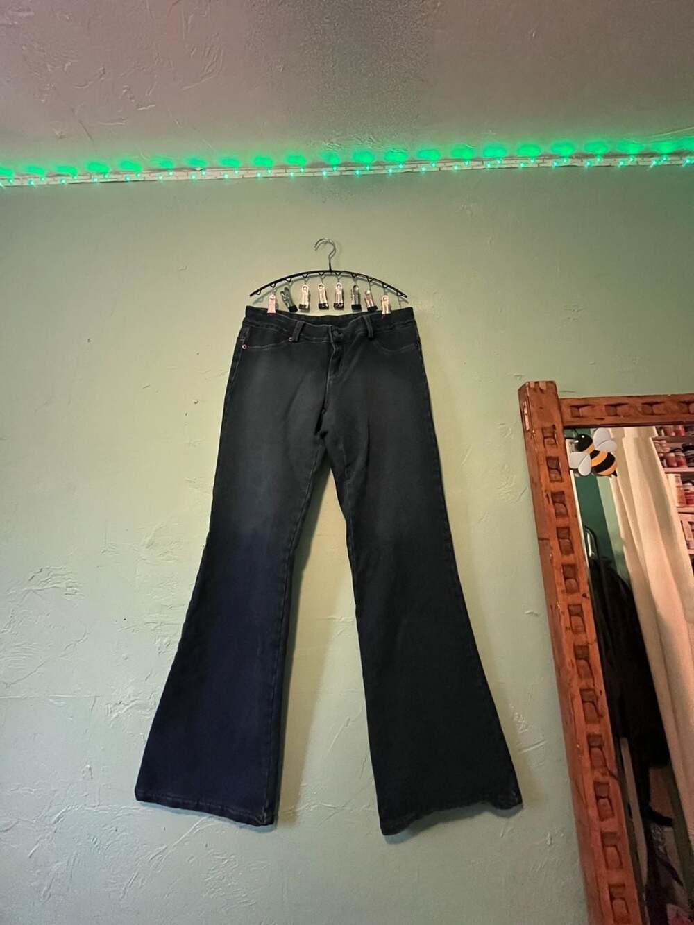 Jlo By Jennifer Lopez Flare Jeans Size 13 Dark Wash